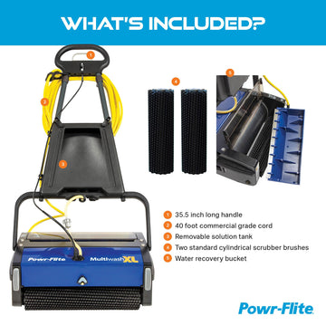 Powr-Flite Multiwash Scrubbers